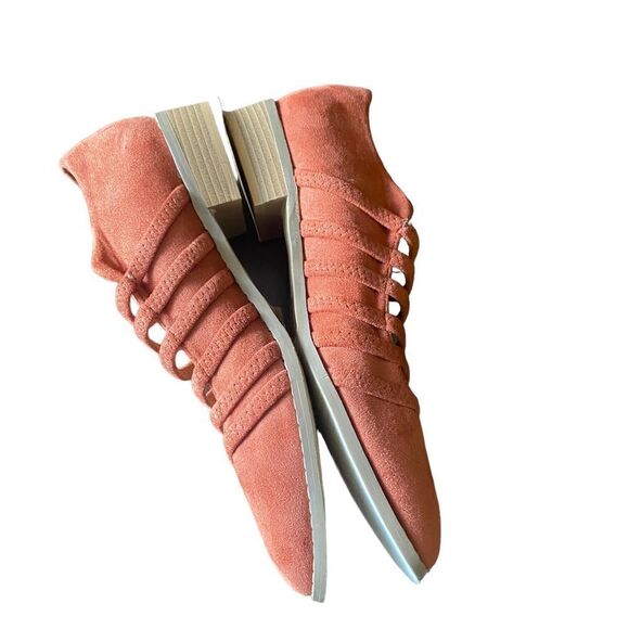 JC suede rust shoes new never worn see pics - Picture 2 of 4